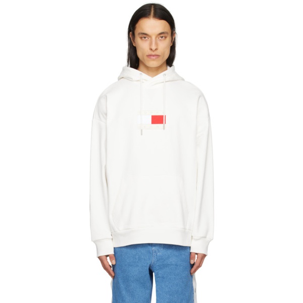  Tommy Jeans White Flag Hoodie 231844M202009