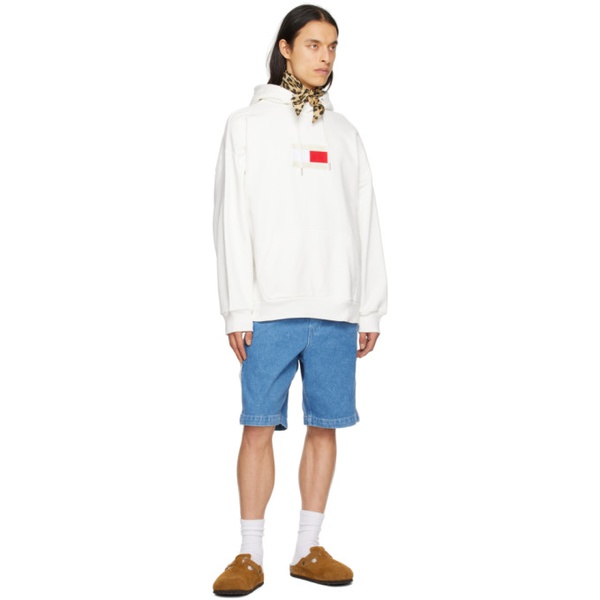  Tommy Jeans White Flag Hoodie 231844M202009