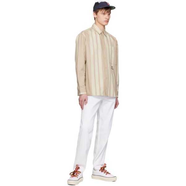  Tommy Jeans White Embroidered Jeans 231844M186000