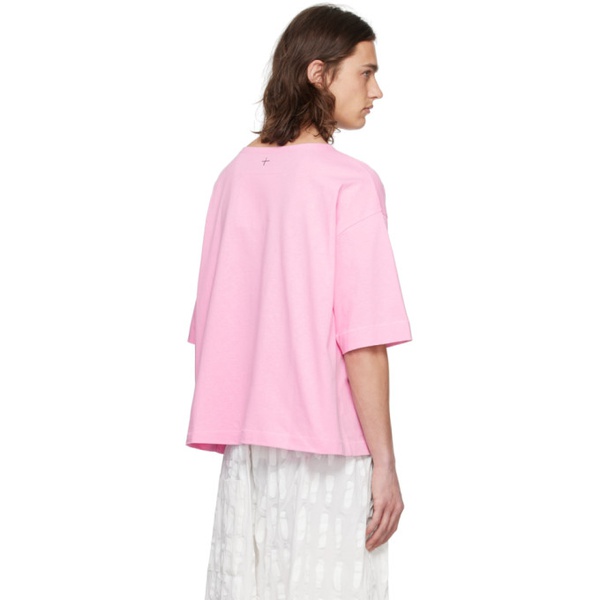  투굿 Toogood Pink The Tapper T-Shirt 241676M213001