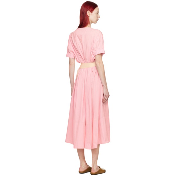  투굿 Toogood Pink The Acrobat Maxi Dress 241676F055003