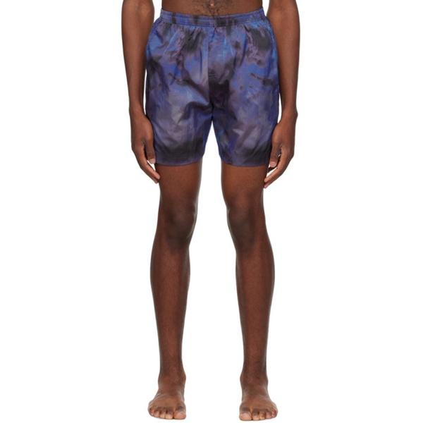  트루 트라이브 True Tribe Blue Classic Swim Shorts 232591M208005