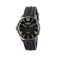 U-Boat Lefty Capsoil Quartz Black Dial Mens Watch 8463