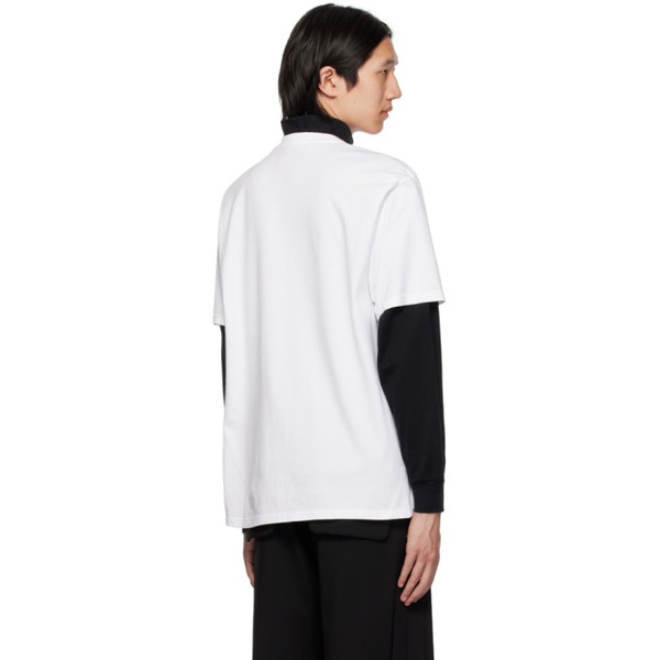 언더커버 UNDERCOVER White Printed T-Shirt 232414M213018