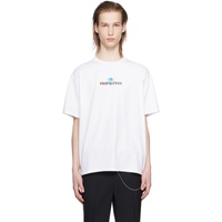 언더커버 UNDERCOVER White Printed T-Shirt 241414M213034