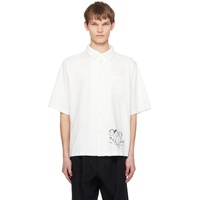 언더커버 UNDERCOVER 오프화이트 Off-White Graphic Polo 241414M192007