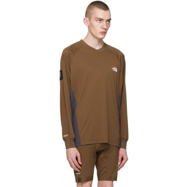  언더커버 UNDERCOVER Brown & Black 노스페이스 The North Face 에디트 Edition Long Sleeve T-Shirt 242414M213022