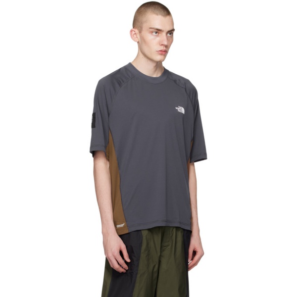  언더커버 UNDERCOVER Gray & Brown 노스페이스 The North Face 에디트 Edition T-Shirt 242414M213023