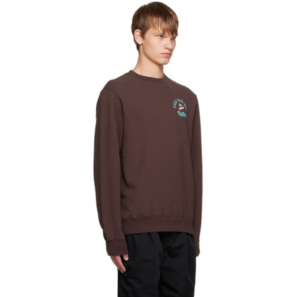 언더커버 UNDERCOVER Brown Printed Sweatshirt 232414M204012