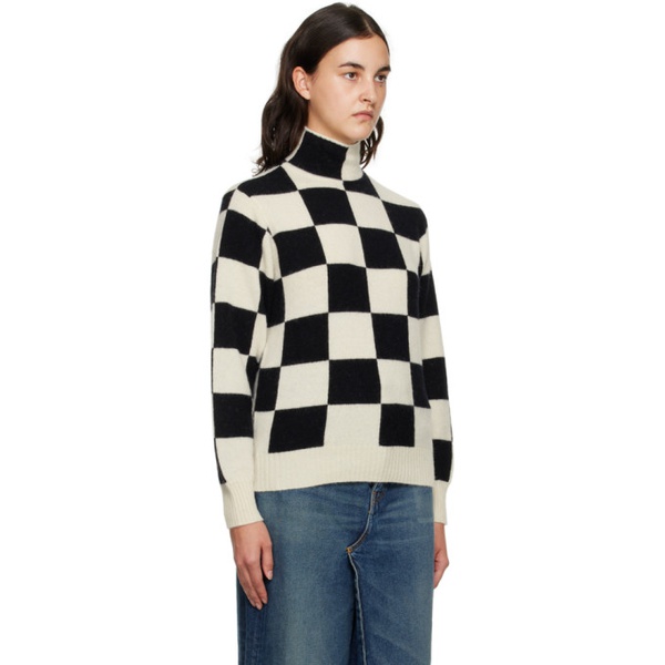  언더커버 UNDERCOVER 오프화이트 Off-White & Black fragment design 에디트 Edition Turtleneck 232414F099001