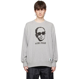 언더커버 UNDERCOVER Gray Printed Sweatshirt 231414M204005