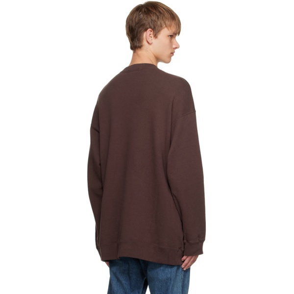  언더커버 UNDERCOVER Brown Printed Sweatshirt 232414M213012