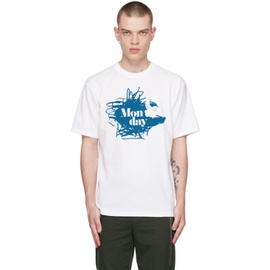 언더커버 UNDERCOVER White Monday T-Shirt 231414M213029