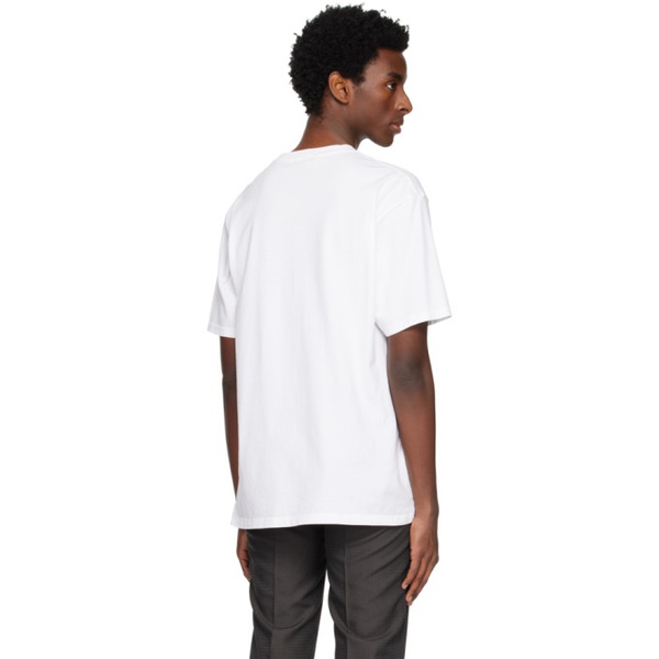  언더커버 UNDERCOVER White Printed T-Shirt 231414M213040
