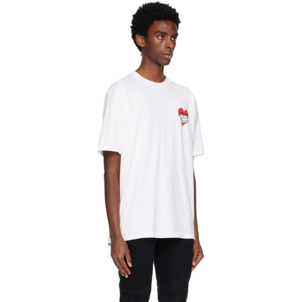  언더커버 UNDERCOVER White Printed T-Shirt 231414M213054