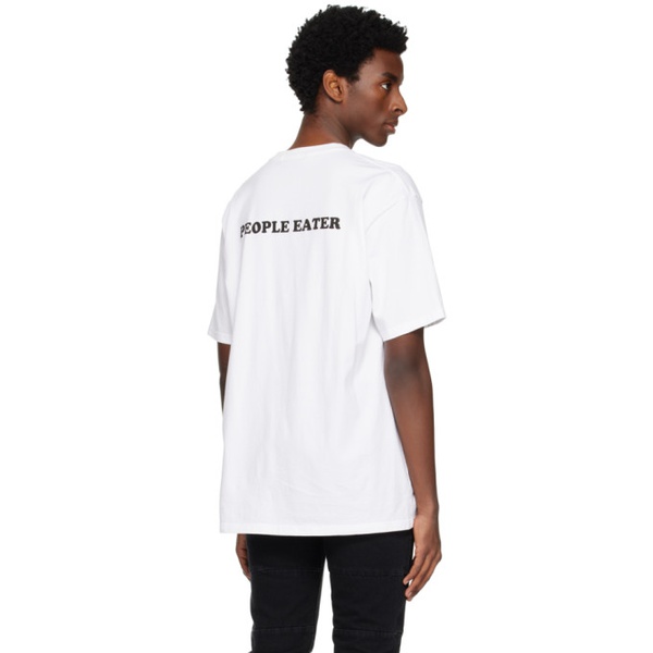  언더커버 UNDERCOVER White Printed T-Shirt 231414M213054