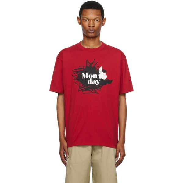  언더커버 UNDERCOVER Red Monday T-Shirt 231414M213030