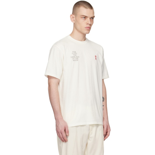  언더커버 UNDERCOVER 오프화이트 Off-White Embroidered T-Shirt 231414M213065