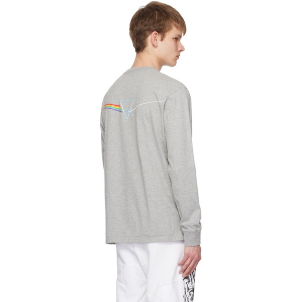  언더커버 UNDERCOVER Gray Print Long Sleeve T-Shirt 231414M213028