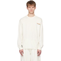 언더커버 UNDERCOVER 오프화이트 Off-White Print Long Sleeve T-Shirt 231414M213021