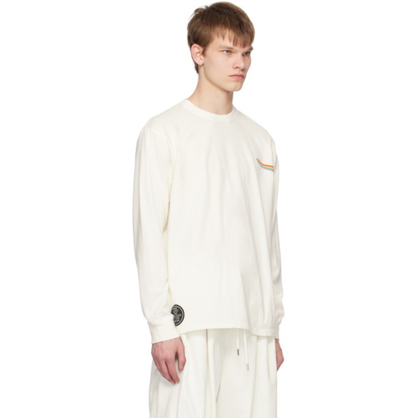  언더커버 UNDERCOVER 오프화이트 Off-White Print Long Sleeve T-Shirt 231414M213021