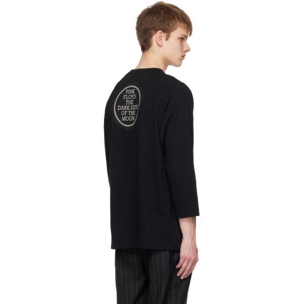  언더커버 UNDERCOVER Black Print Long Sleeve T-Shirt 231414M213009