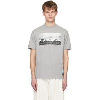 언더커버 UNDERCOVER Gray Graphic T-Shirt 231414M213063