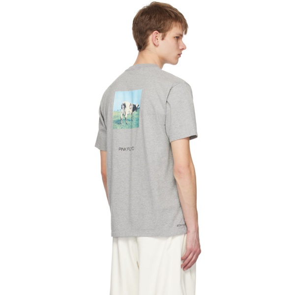  언더커버 UNDERCOVER Gray Graphic T-Shirt 231414M213063