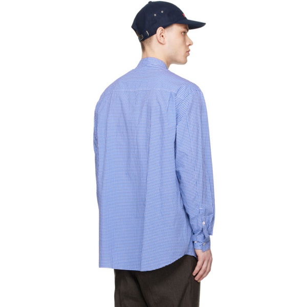  언더커버 UNDERCOVER Blue Check Shirt 231414M192007