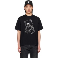 언더커버 UNDERCOVER Black Printed T-Shirt 242414M213015