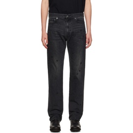 언더커버 UNDERCOVER Black Five-Pocket Jeans 241414M186001
