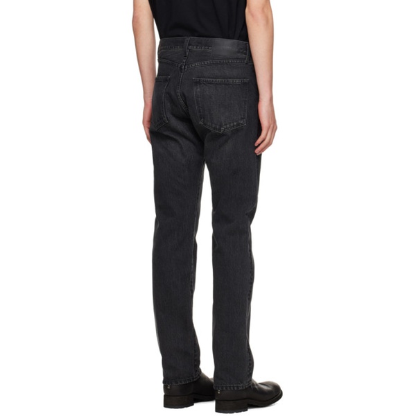  언더커버 UNDERCOVER Black Five-Pocket Jeans 241414M186001
