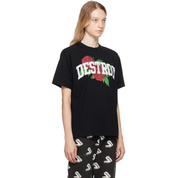  언더커버 UNDERCOVER Black Destroy T-Shirt 232414F110003