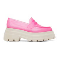 언더커버 UNDERCOVER Pink Melissa 에디트 Edition Royal High Loafers 242414F121001
