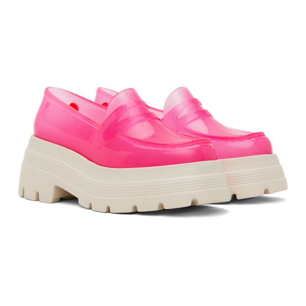  언더커버 UNDERCOVER Pink Melissa 에디트 Edition Royal High Loafers 242414F121001
