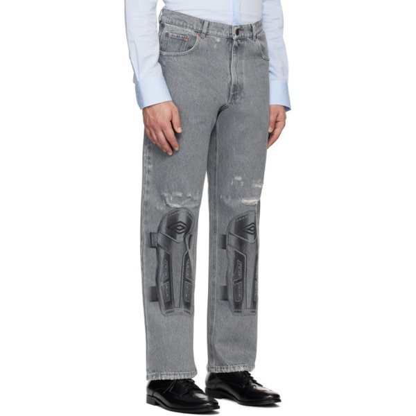  Umbro Gray Slam Jam 에디트 Edition Jeans 241207M186000
