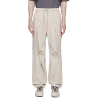 Uncertain Factor Gray Tight End Trousers 232985M191016
