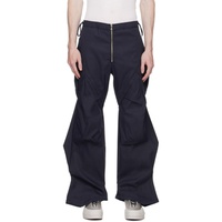 Uncertain Factor Navy Defensive Tackle Trousers 232985M191021