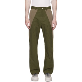 Uncertain Factor Green Trail Trousers 232985M191020