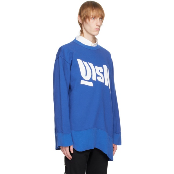  언더커버리즘 언더커버 Undercoverism Blue Printed Sweatshirt 231822M204000