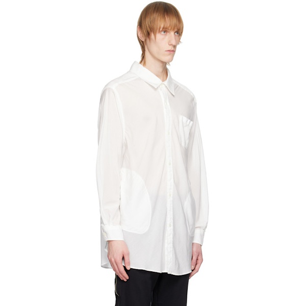  언더커버리즘 언더커버 Undercoverism White Button-Down Shirt 231822M192001
