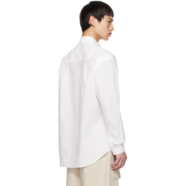  Uniform Bridge White Uniform Shirt 232155M192000