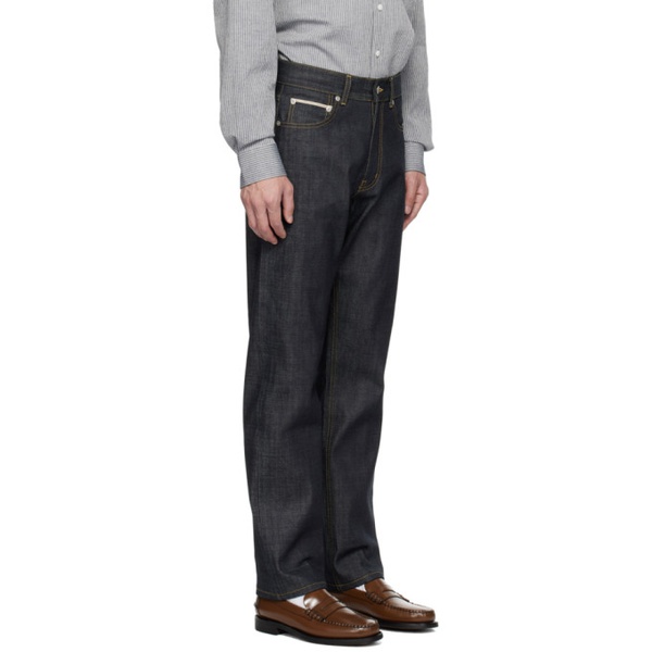  Uniform Bridge Indigo 5-Pocket Jeans 232155M186000