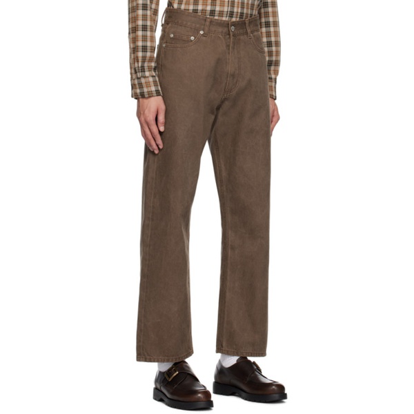  Uniform Bridge Brown Comfort Jeans 241155M186003