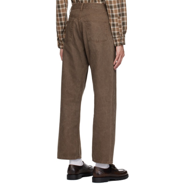  Uniform Bridge Brown Comfort Jeans 241155M186003