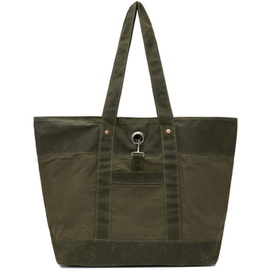 Uniform Bridge Green Waxed Tote 242155M172000