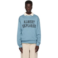Uniform Bridge Blue Albert Explorer Sweater 242155M201000