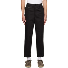 Uniform Experiment Black Side Pocket Trousers 232434M191001