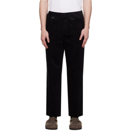 Uniform Experiment Black Standard Easy Trousers 232434M191002