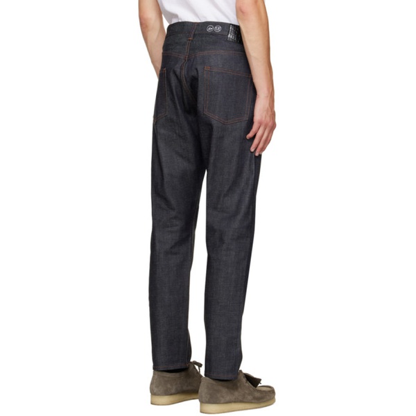  Uniform Experiment Indigo Tapered Jeans 232434M186001